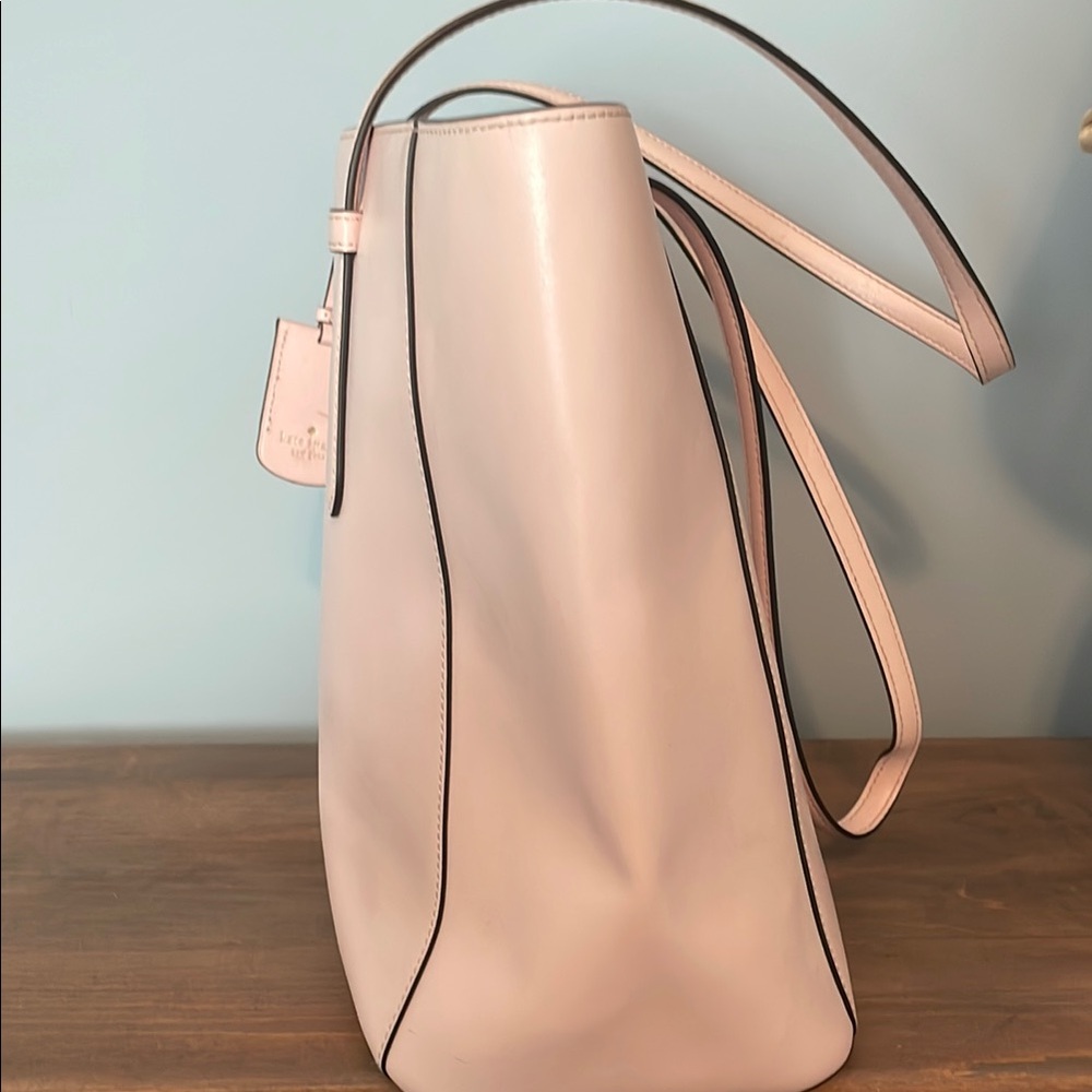 Kate Spade Blush Pink Leather Tote - Picture 5 of 6